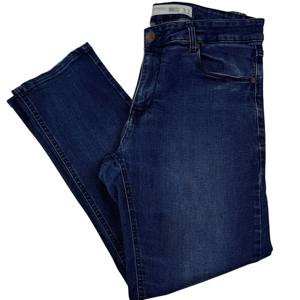 Barbell Stretch Straight Classic Timeless Medium Wash Jeans Women's Size 32
